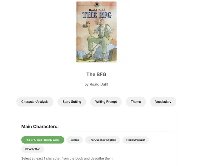 Book Reports They Actually Enjoy screenshot
