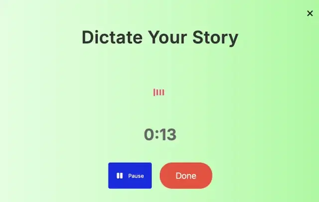 Voice-to-Text for Emerging Writers screenshot